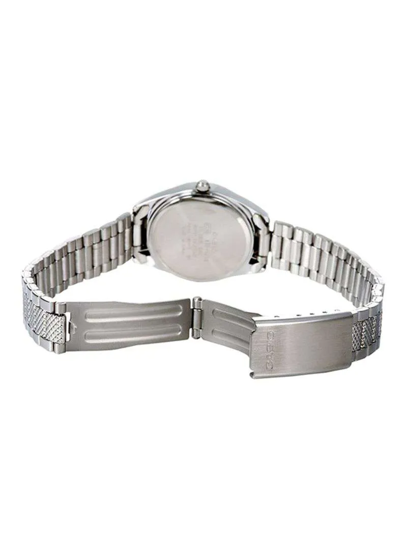 Casio LTP-1274D-7BDF Silver Stainless Steel Strap Watch for Women