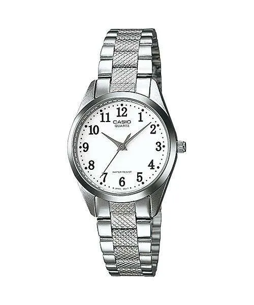 Casio LTP-1274D-7BDF Silver Stainless Steel Strap Watch for Women