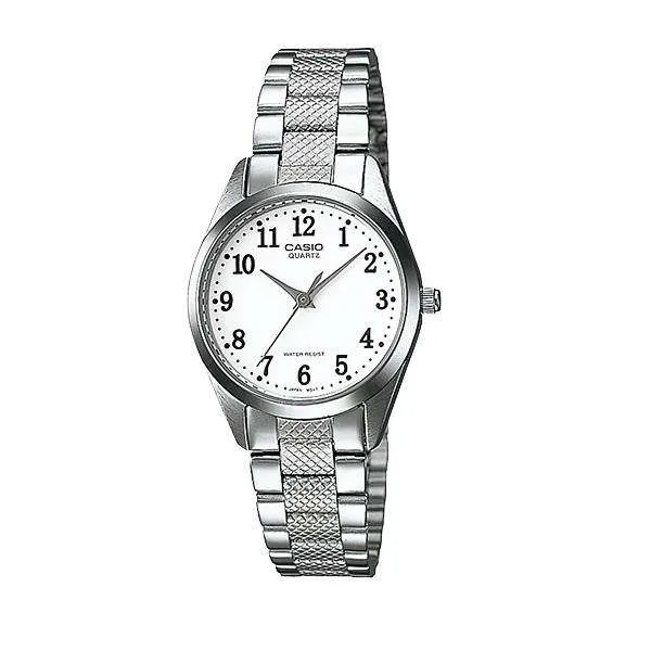 Casio LTP-1274D-7BDF Silver Stainless Steel Strap Watch for Women