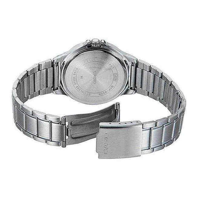 Casio LTP-V300D-2A Silver Stainless Steel Strap Analog Watch for Men and Women