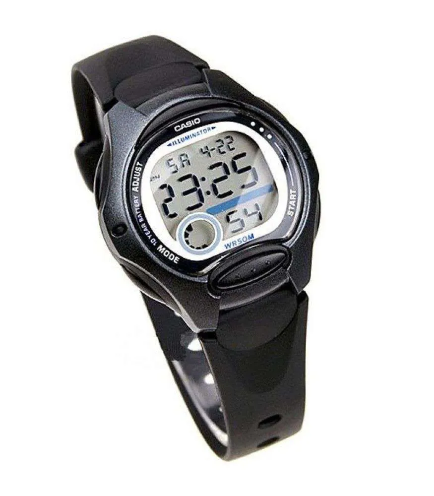 Casio LW-200-1B Black Resin Strap Watch for Women