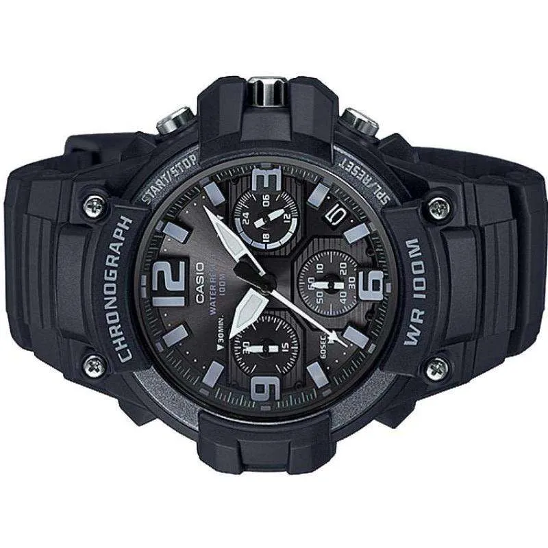 Casio MCW-100H-1A3VDF Black Resin Strap Watch for Men