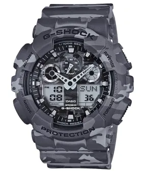 CASIO Mens G-SHOCK Analog-Digital Sport Quartz Watch #GA-100CM-8ADR