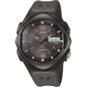 Casio Men's Watch - Alarm Black Dial Rubber Strap Analog-Digital Date | MDA-S11H-1B2