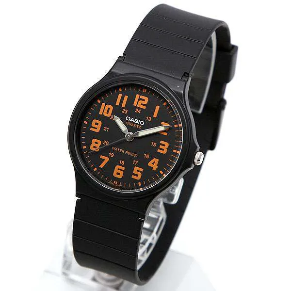 Casio MQ-71-4BDF Analog Black Resin Strap Watch for Men