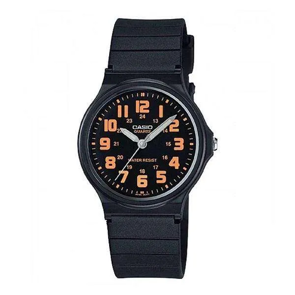 Casio MQ-71-4BDF Analog Black Resin Strap Watch for Men