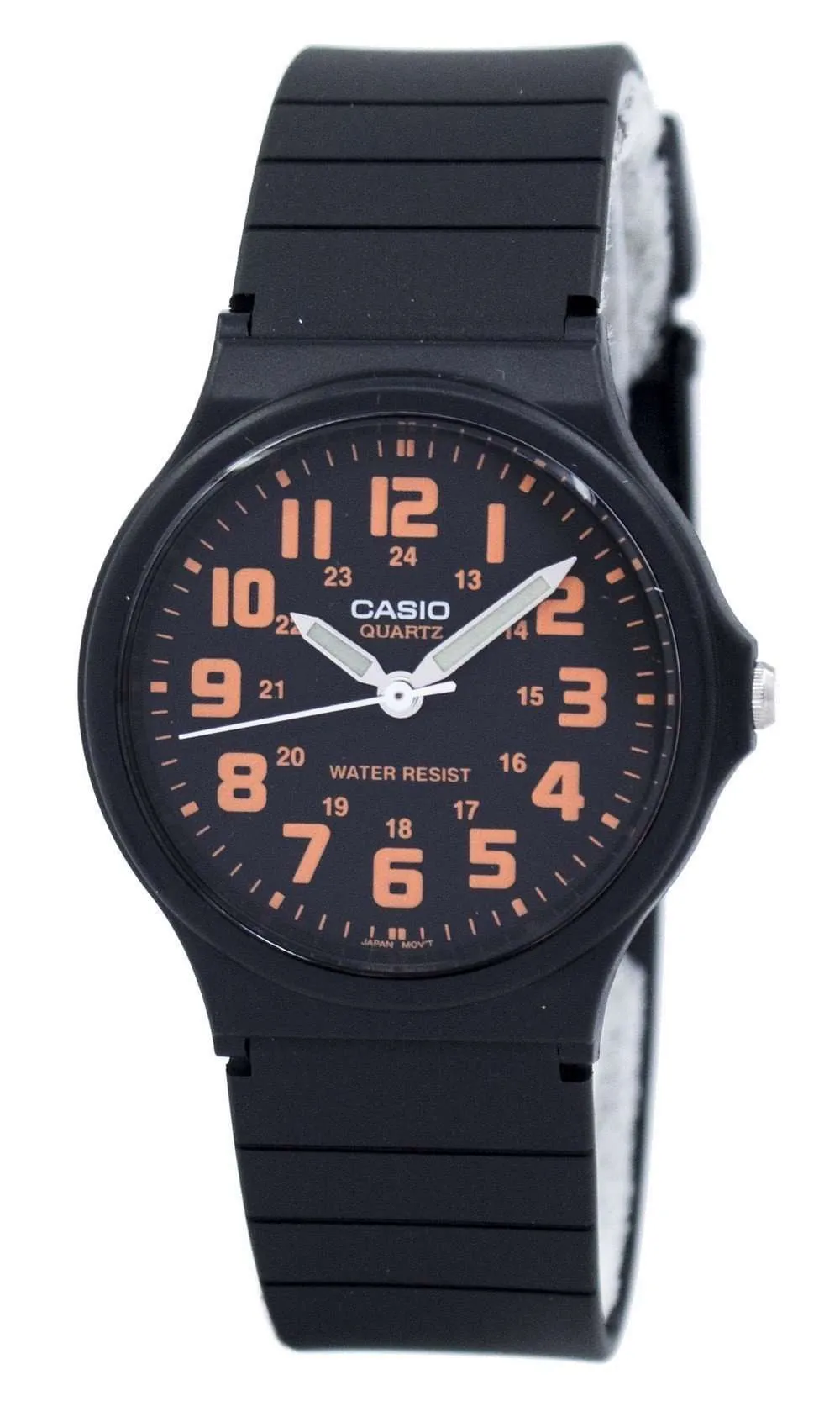 Casio MQ-71-4BDF Analog Black Resin Strap Watch for Men