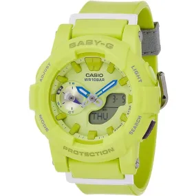 Casio Unisex Watch - Baby-G Yellow Analog Digital Dial Date Display | BGA185-9A