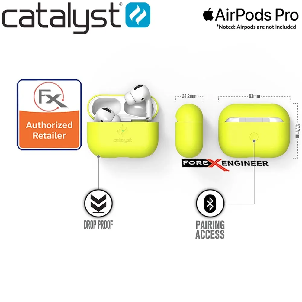 Catalyst SLIM Case for Airpods Pro - Neon Yellow Color