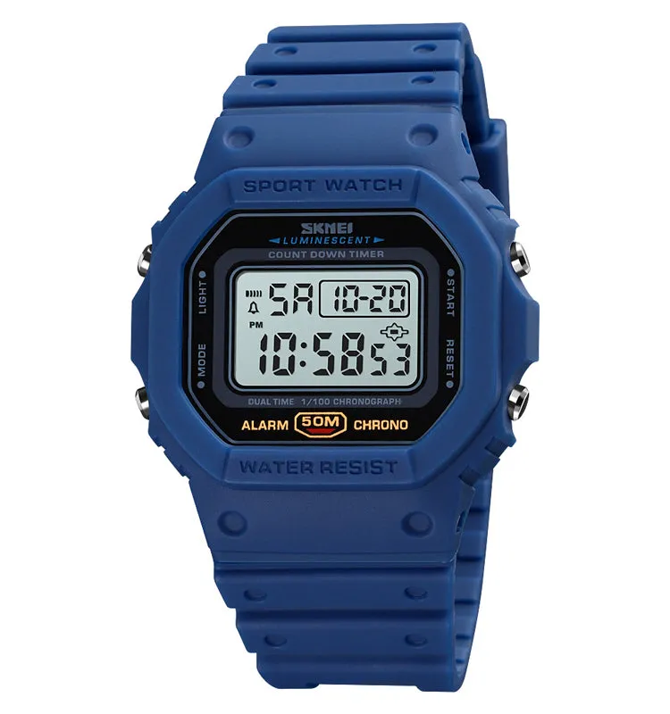 Classic little cube sports electronic watch W2316828