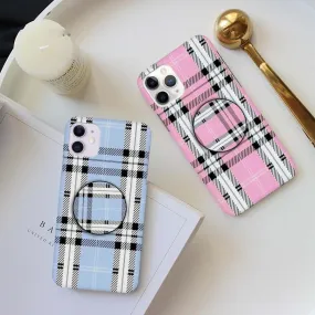 Cloth Pattern Slim Matte Phone Case Cover