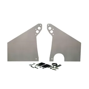 Competition Engineering Front Motor Plate - 11-11/32 x 13-3/8 x 1/4 in - 2 Piece - Mopar B / RB-Series / 426 Hemi