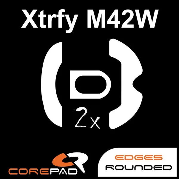 Corepad Skatez Mouse Feet for Xtrfy M42 Wireless