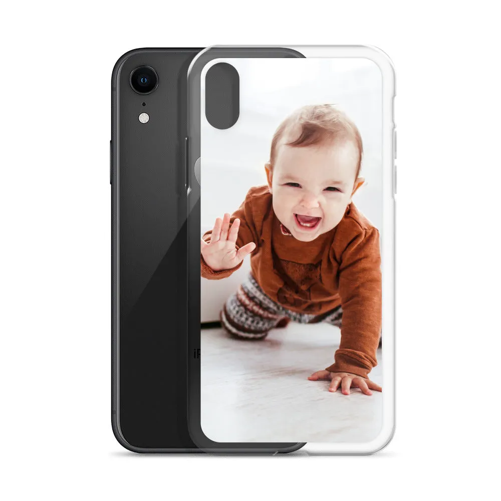 Custom iPhone 16 15 14 13 12 Pro Max Case, Personalized Photo Customized Print Cute Gift iPhone 11 Mini SE XS XR X 7 Plus 8 Cover