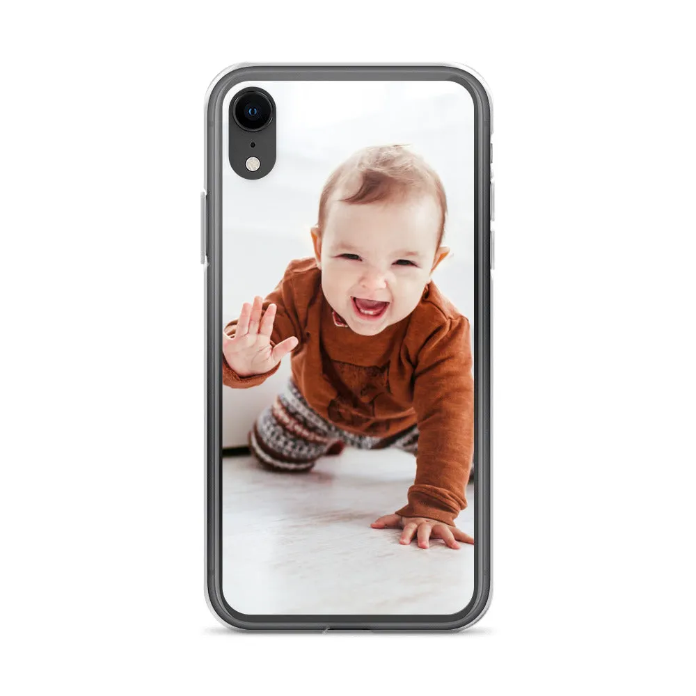 Custom iPhone 16 15 14 13 12 Pro Max Case, Personalized Photo Customized Print Cute Gift iPhone 11 Mini SE XS XR X 7 Plus 8 Cover