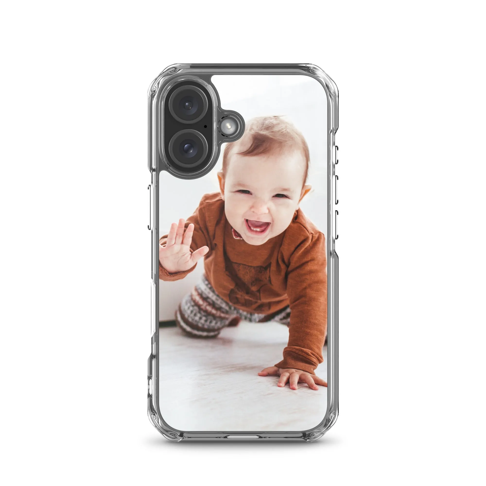 Custom iPhone 16 15 14 13 12 Pro Max Case, Personalized Photo Customized Print Cute Gift iPhone 11 Mini SE XS XR X 7 Plus 8 Cover