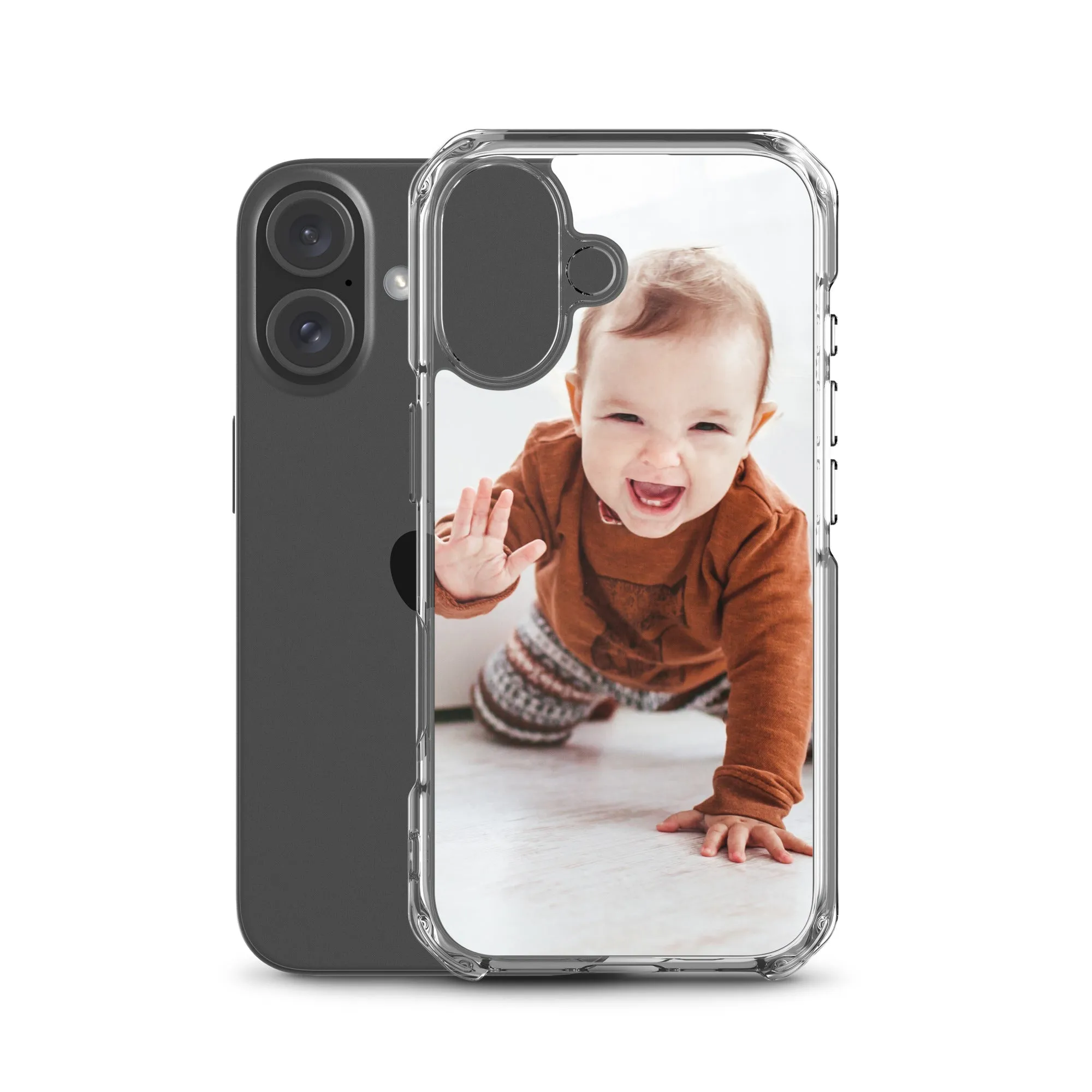 Custom iPhone 16 15 14 13 12 Pro Max Case, Personalized Photo Customized Print Cute Gift iPhone 11 Mini SE XS XR X 7 Plus 8 Cover