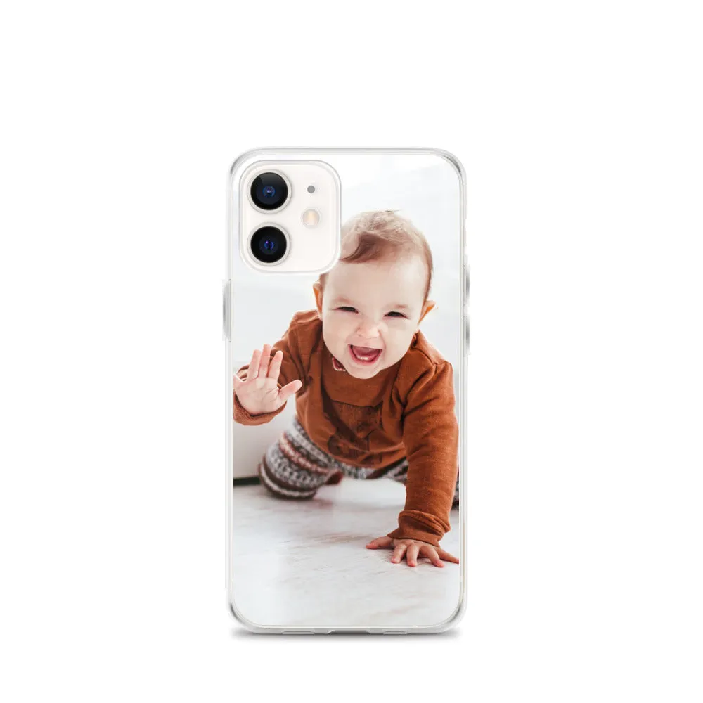 Custom iPhone 16 15 14 13 12 Pro Max Case, Personalized Photo Customized Print Cute Gift iPhone 11 Mini SE XS XR X 7 Plus 8 Cover