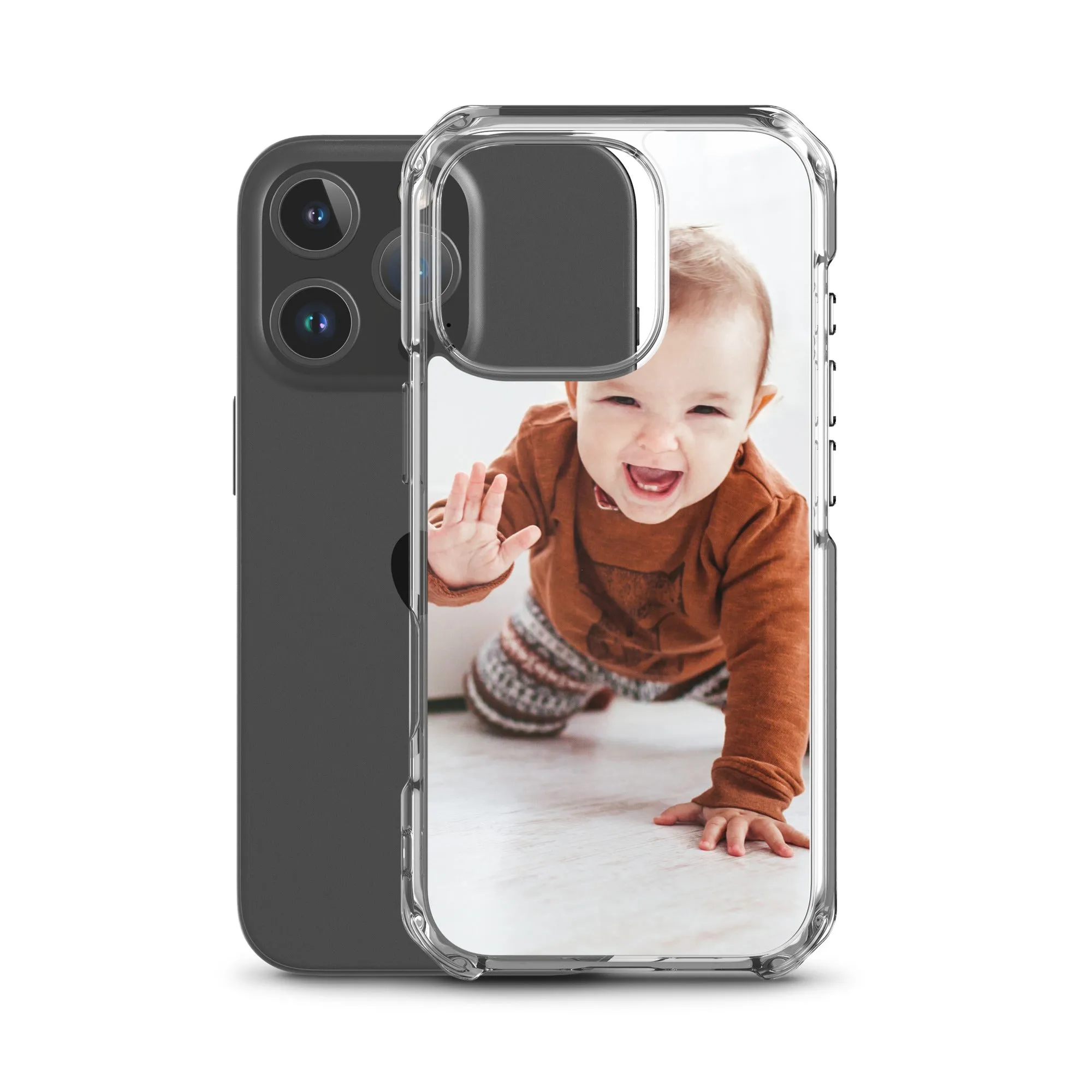 Custom iPhone 16 15 14 13 12 Pro Max Case, Personalized Photo Customized Print Cute Gift iPhone 11 Mini SE XS XR X 7 Plus 8 Cover