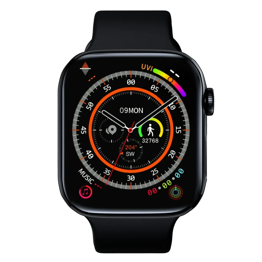 DATEOY Hello Plum (H15 Pro) Smart Watch | 46mm | ChatGPT | 2.04" AMOLED Always-on Display | 1GB Memory | TWS Headset Connection | Fast Charging