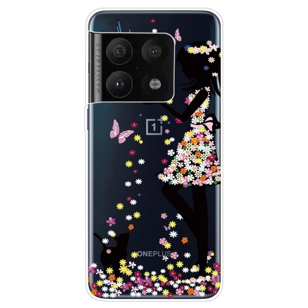 Deco OnePlus 10 Pro case - Cat and Girl