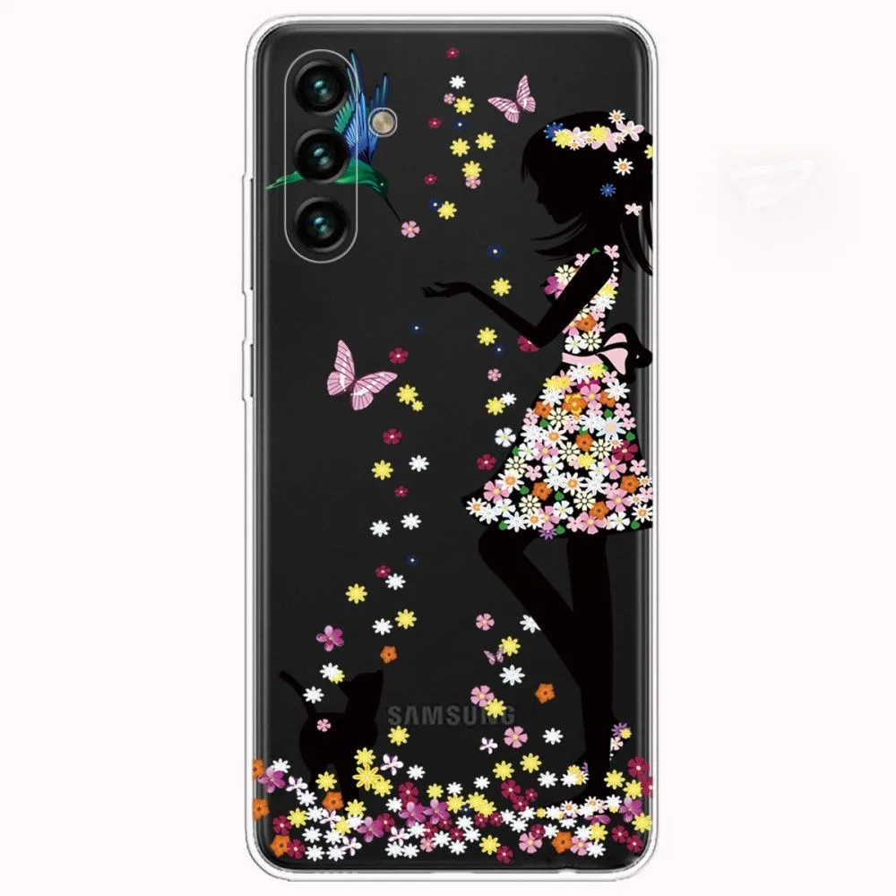 Deco Samsung Galaxy A13 5G case - Butterfly Girl