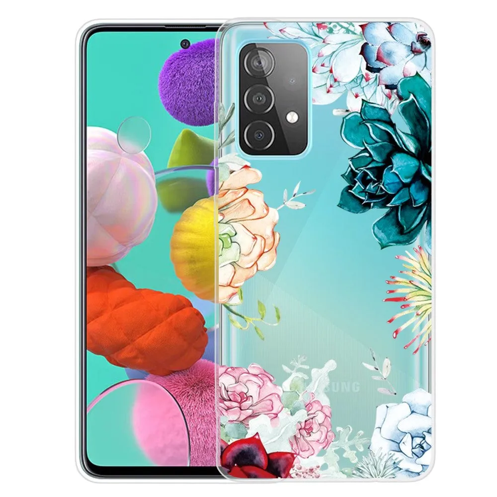 Deco Samsung Galaxy A73 case - Succulent