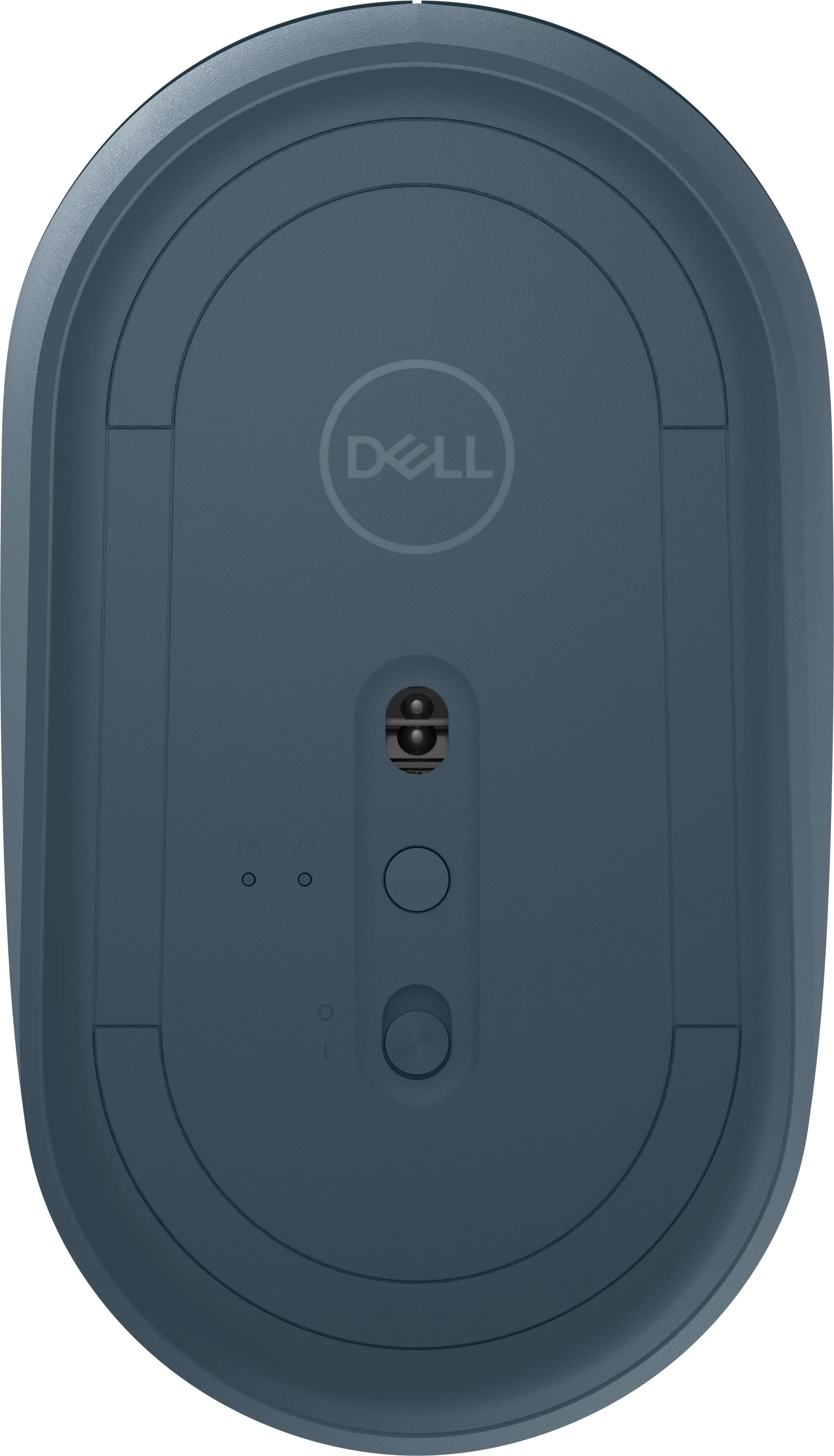 Dell Ms3320w - Mouse - Optical Led - 3 Buttons - Wireless - 2.4 Ghz, Bluetooth 5.0 - Usb Wireless Receiver - Midnight Gr