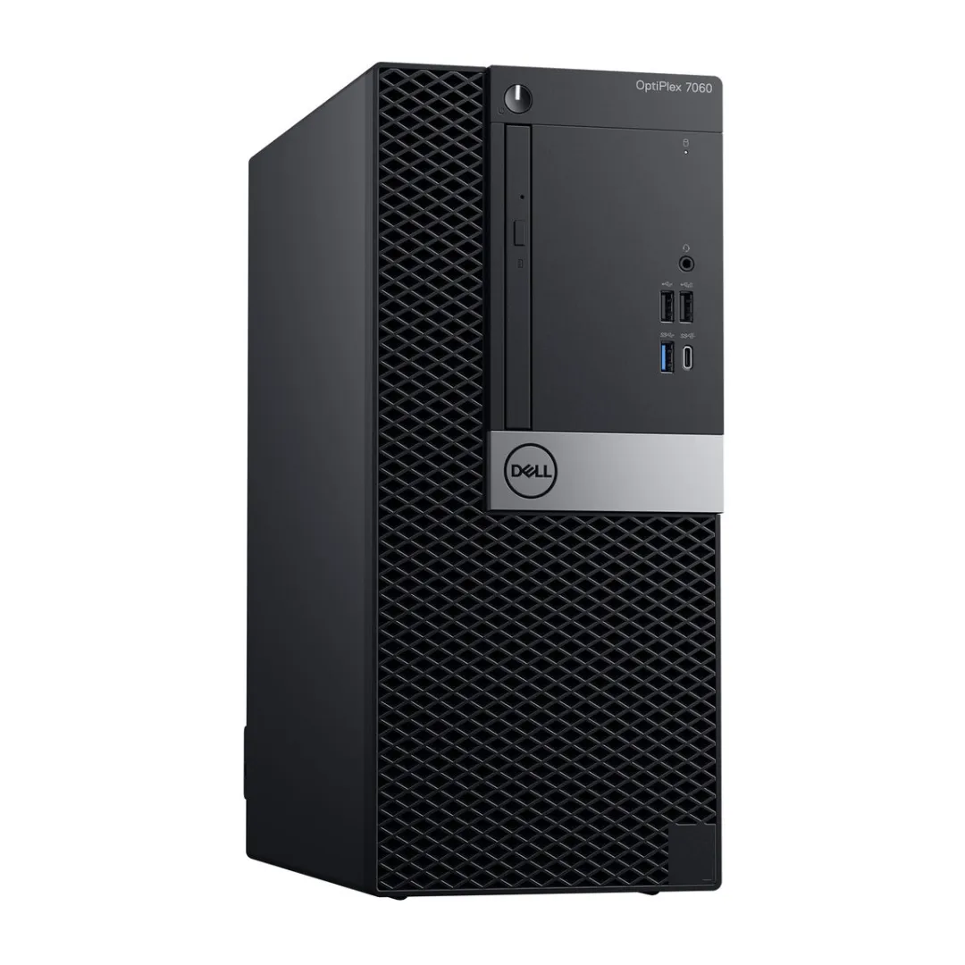 Dell OptiPlex 7060, Tower Desktop, Intel Core i5-8500, 3.0GHz, 64GB RAM, 1TB M2 SSD, Windows 11 Pro - Grade A Refurbished