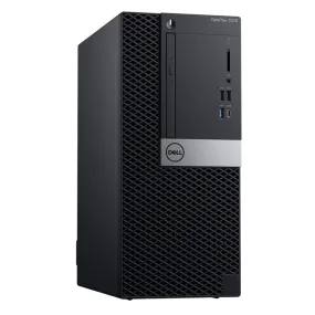 Dell OptiPlex 7070, Mini Tower Desktop, Intel Core i7-9700, 3.0GHz, 64GB RAM, 1TB NVMe, NVIDIA GT730, Windows 10 Pro - Grade A Refurbished