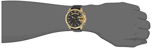 Diesel Chi Chronograph Black Dial Men's Watch-DZ4344