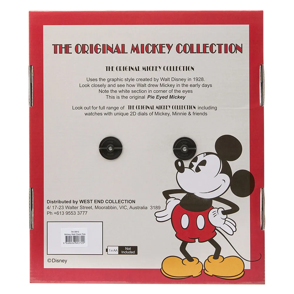 Disney TA13912 Mickey Mouse Wall Clock