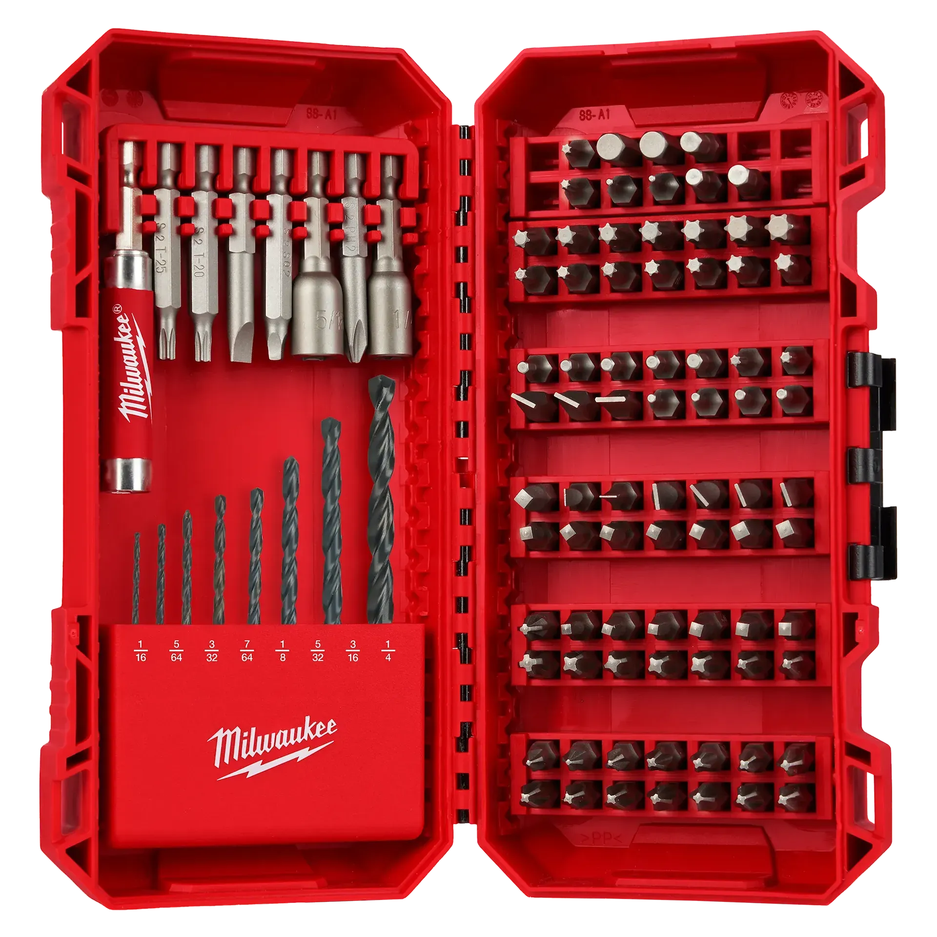 Drill Bits - Milwaukee Drill & Drive Set - 95PC, 48-32-5156