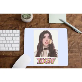 Dua Lipa Mousepad - IDGAF