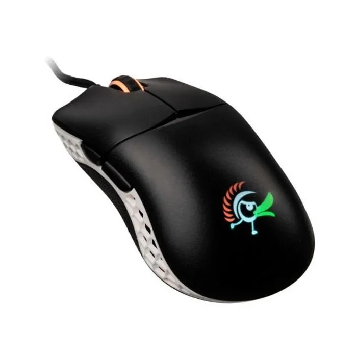 DUCKY FEATHER KAILH SWITCH RGB MOUSE - BLACK /WHITE