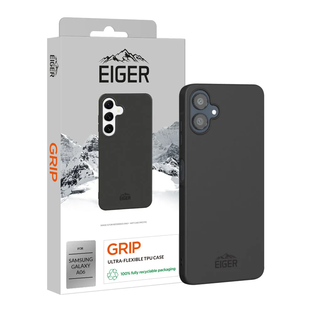 Eiger Grip Case for Samsung Galaxy A06 in Black