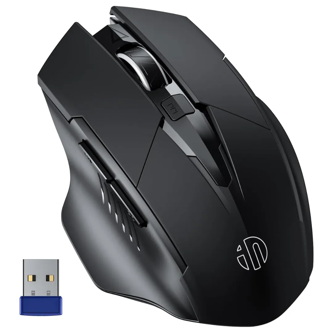 Ergonomic Rechargeable 2.4G Optical Wireless Mouse