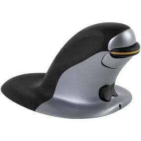 Fellowes 9894701 Penguin Ambidextrous Vertical Mouse (Wireless)