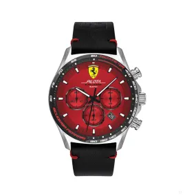 Ferrari Watch, Pilota EVO Chrono Mens, 44 mm, Red-Black, 2020