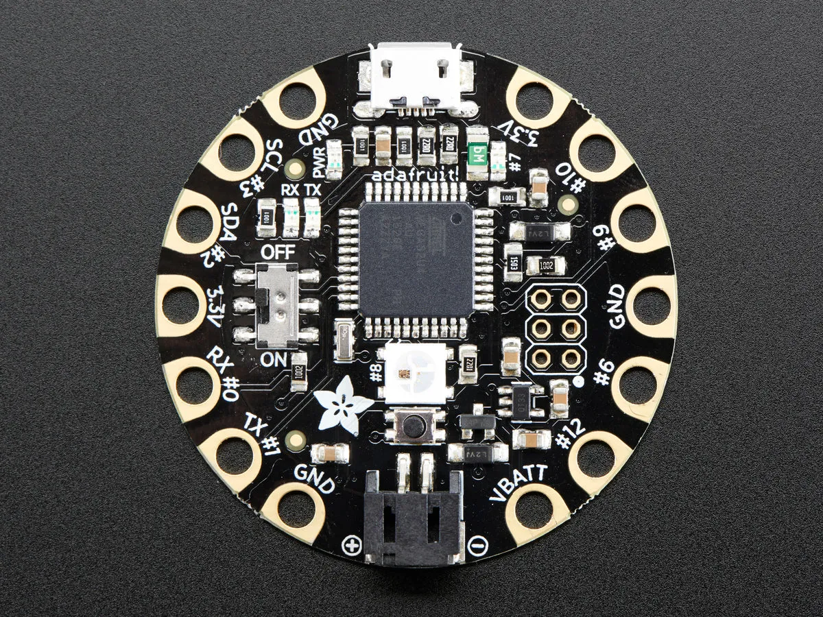 FLORA - Wearable electronic platform: Arduino-compatible - v3