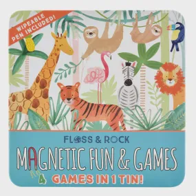 Floss & Rock Four Magnetic Games in a Tin