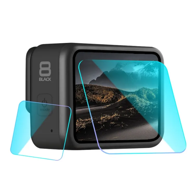 For GoPro HERO8 Black Lens   LCD Display Tempered Glass Film(Transparent)