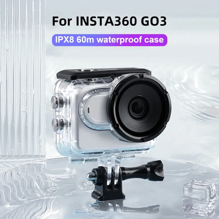 For Insta360 GO 3 Underwater Waterproof Housing Case