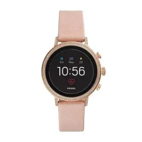 Fossil Gen 4 Smartwatch Venture HR 40mm - Rose Gold-Tone with Blush Leather