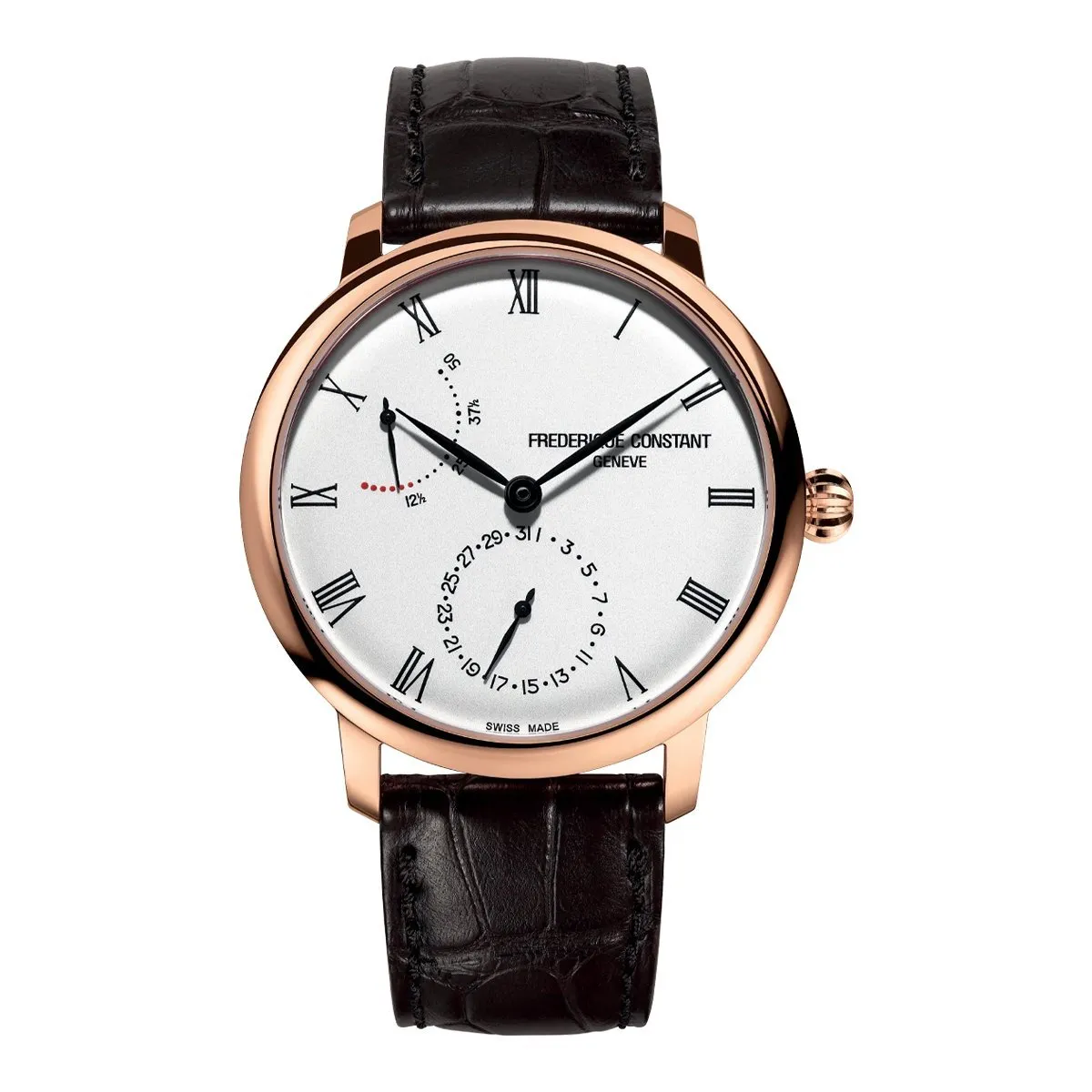 Frederique Constant Men's Watch Slimline Power Reserve Manufacture FC-723WR3S4