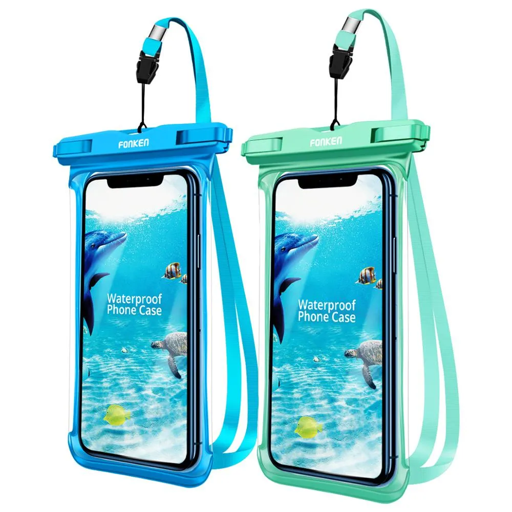 Full Transparent Waterproof Case for Iphone, Xiaomi , Samsung