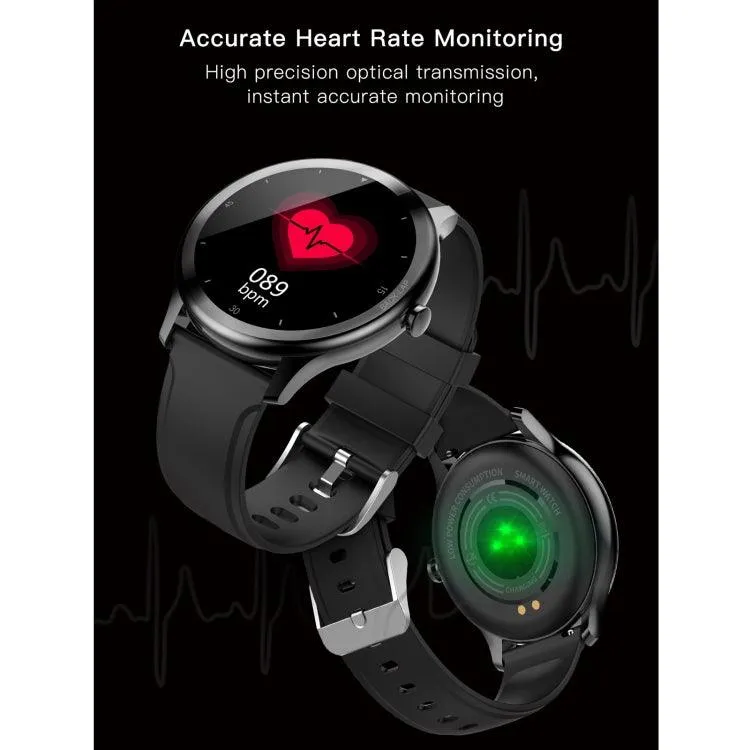 G28 IP68 Waterproof Smart Watch with 1.28 inch TFT Color Display - Sleep, Heart Rate, and Blood Pressure Monitoring