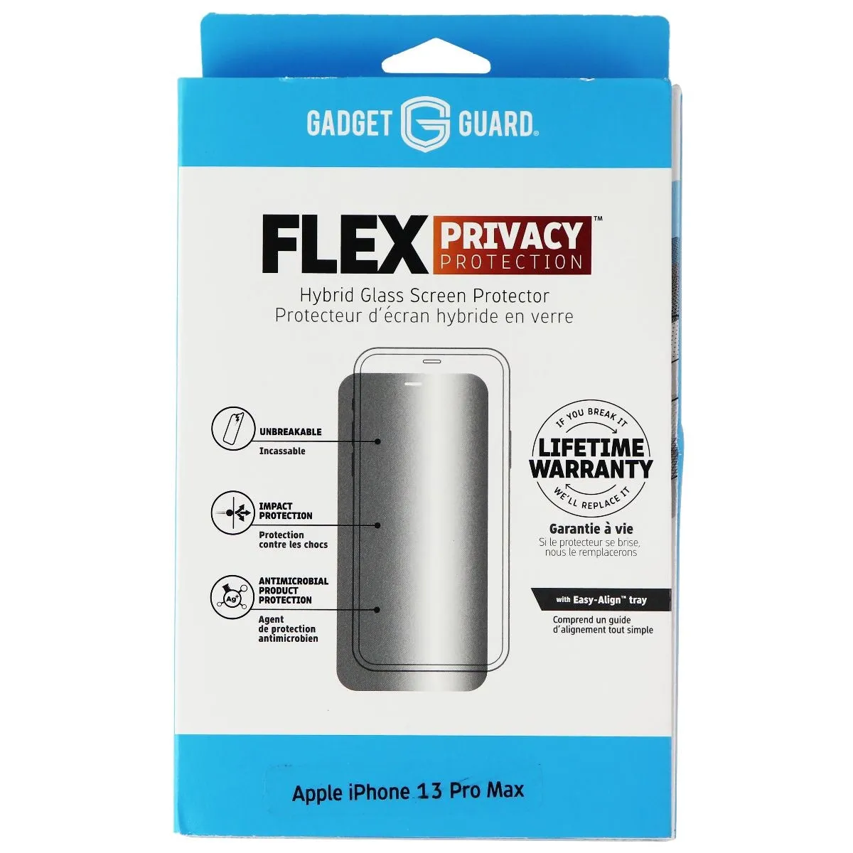 Gadget Guard Flex Privacy Screen Protector for iPhone 13 Pro Max