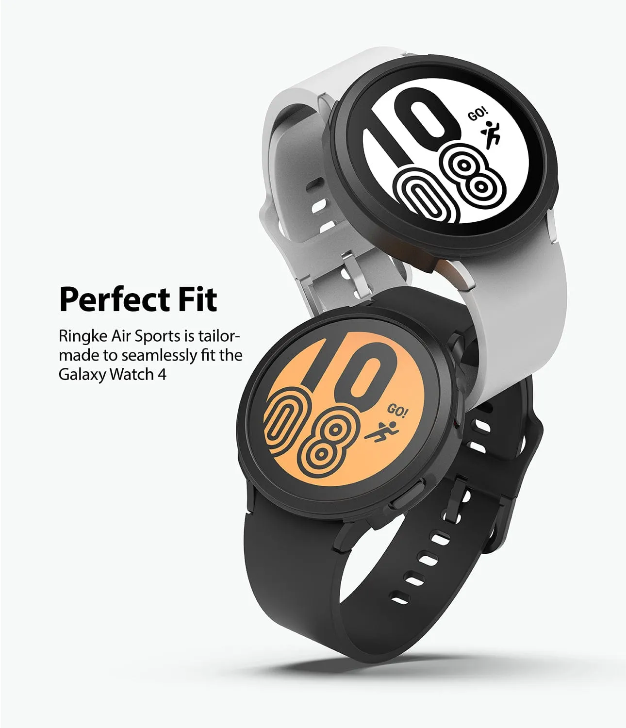 Galaxy Watch 4 44mm Case Air Sports Black By Ringke