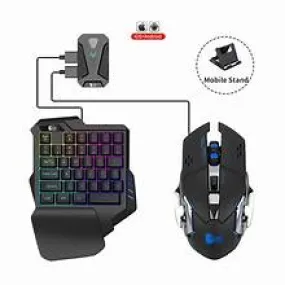 GAMING WIRELESS BLUETOOTH 5 IN 1 COMBO KEYBOARD AND MOUSE